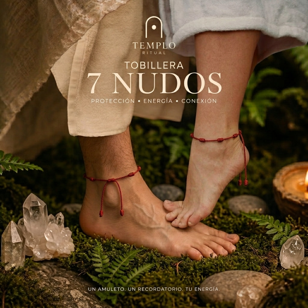 TOBILLERA 7 NUDOS